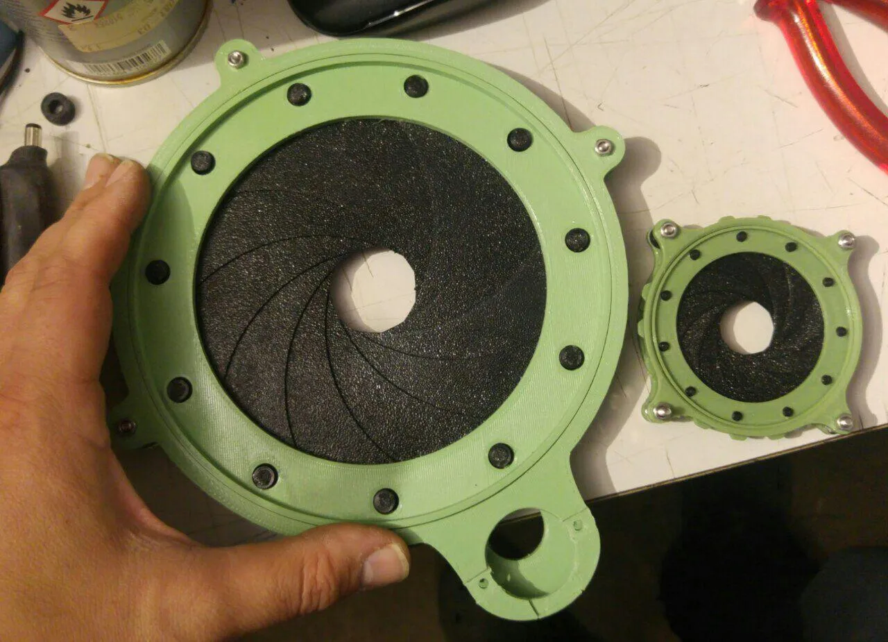 Cập nhật Iris ~120mm cho động cơ bước