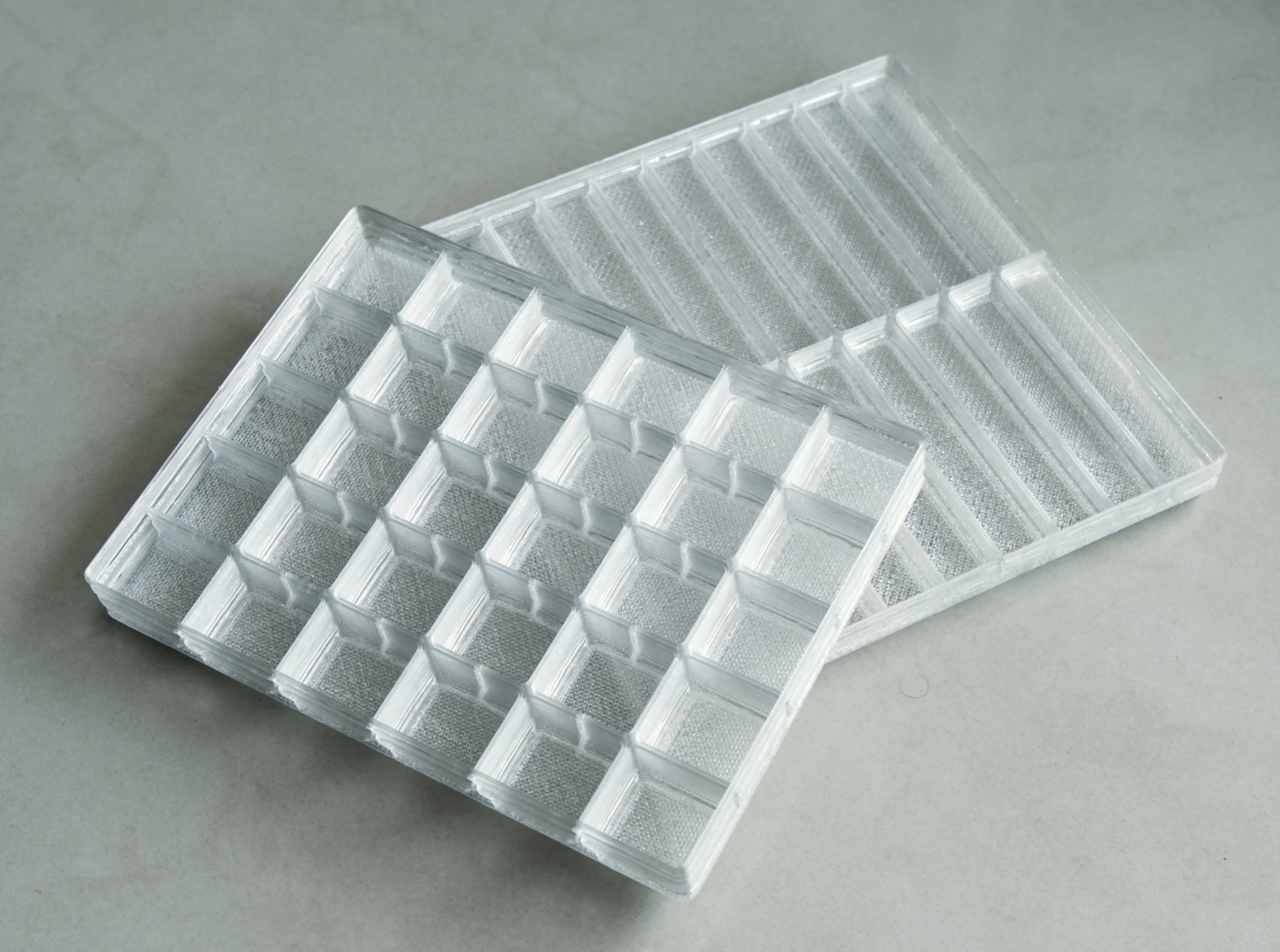 Khay đựng linh kiện điện tử Gridfinity - Chế độ "Vase Mode"