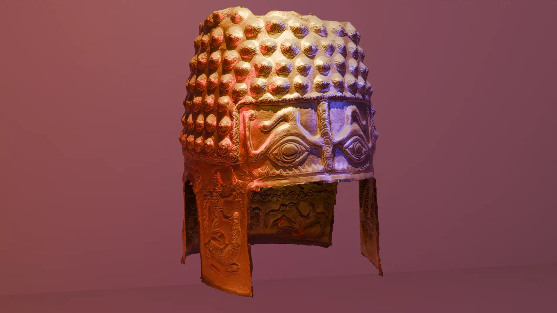 Mũ Trụ Dacia Romania - Dacian Helmet