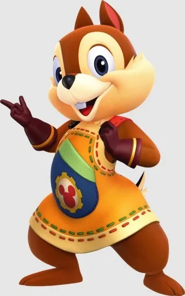 Mô Hình Kingdom Hearts Chip Và Dale