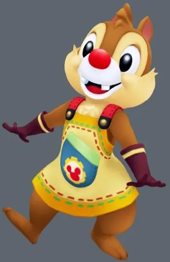 Mô Hình Kingdom Hearts Chip Và Dale