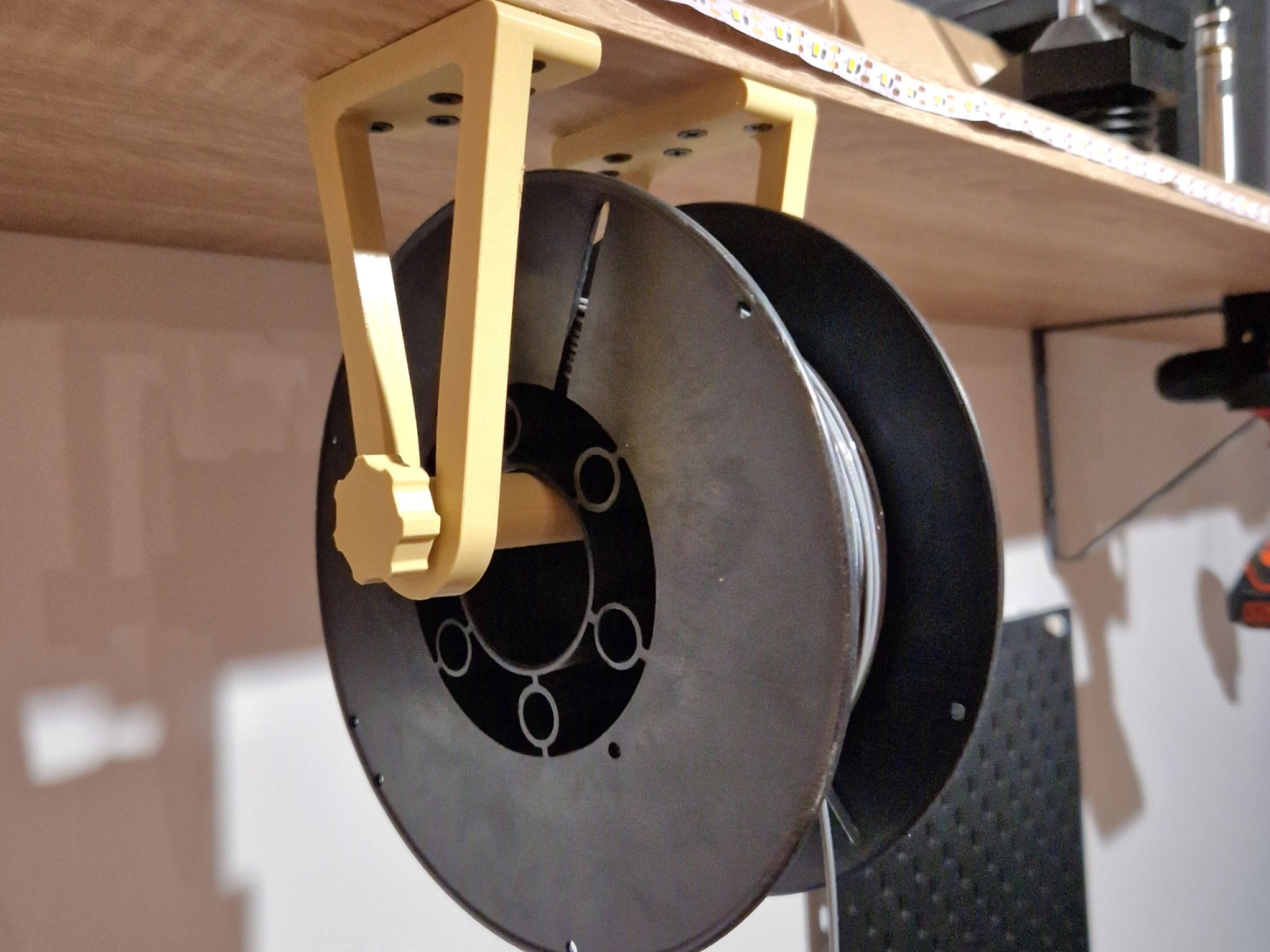 Giá đỡ cuộn filament dễ in với kích thước 3.5mm