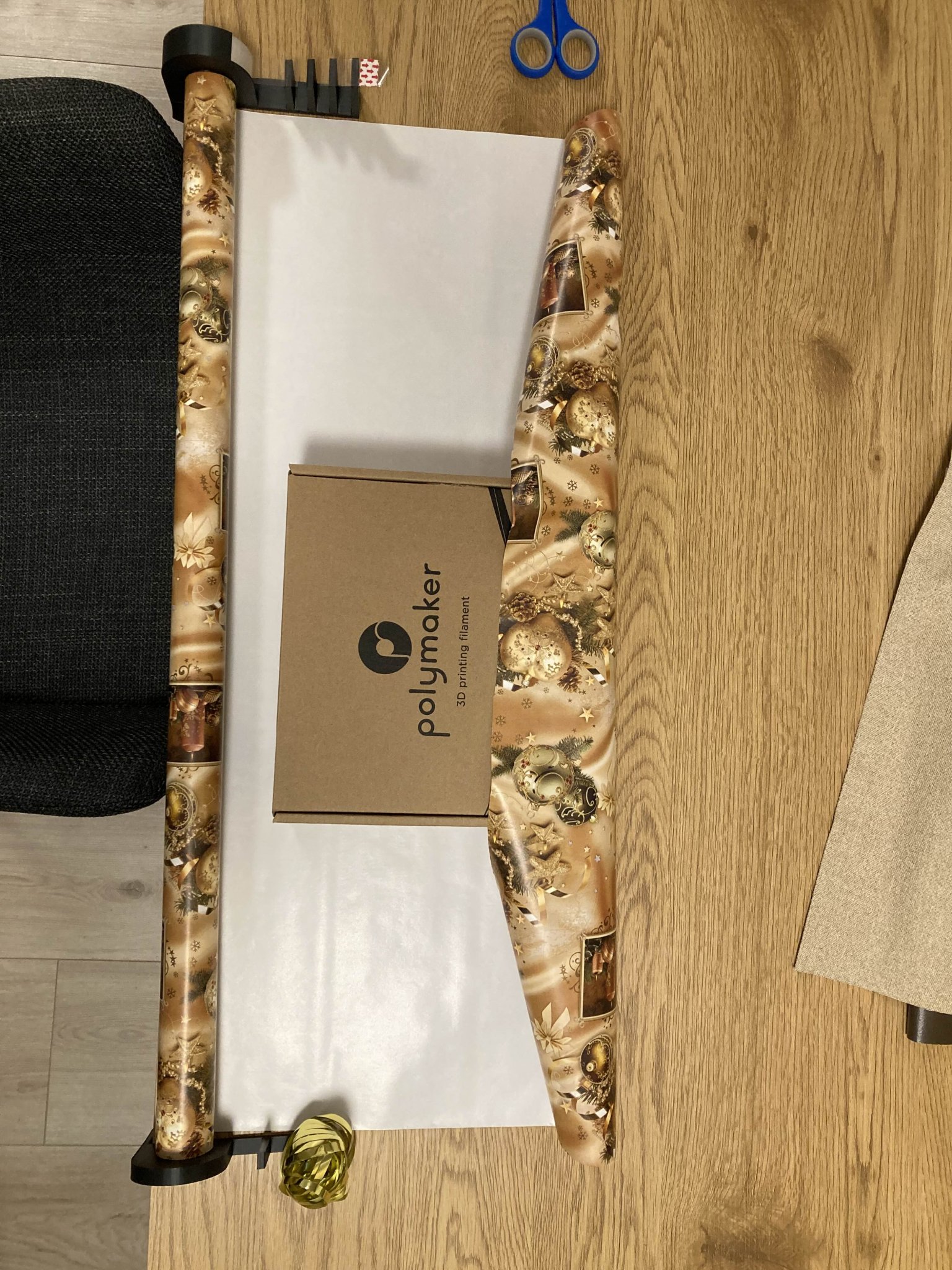 Dụng cụ Giữ Giấy Gói Quà 3 Trong 1 Tối Thượng