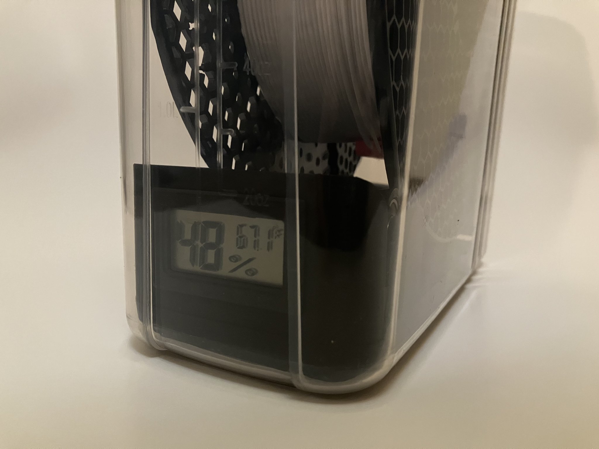 Con Lăn Cuộn Sợi Filament Hộp Chống Ẩm Có Đo Độ Ẩm - Tương Thích Prusa Mini!