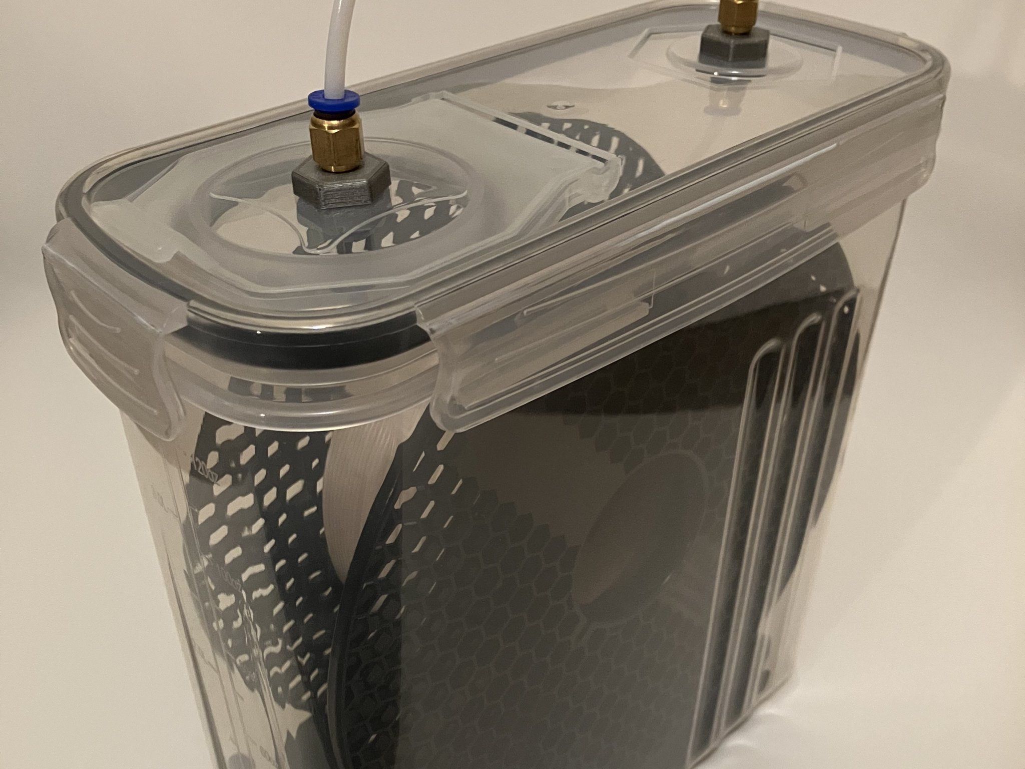 Con Lăn Cuộn Sợi Filament Hộp Chống Ẩm Có Đo Độ Ẩm - Tương Thích Prusa Mini!