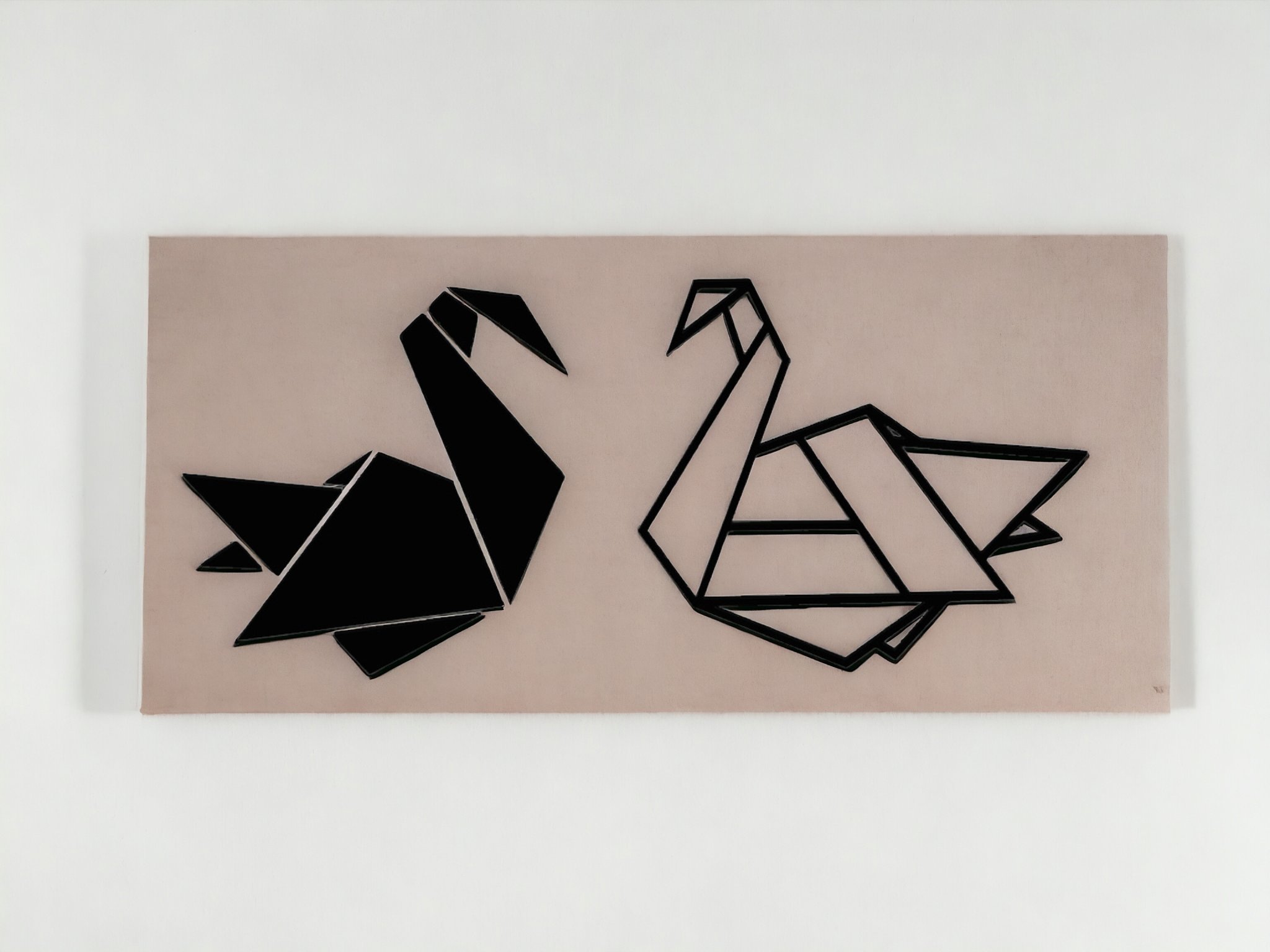 Thiên Nga Giấy Hình Học Từ Phim Vượt Ngục