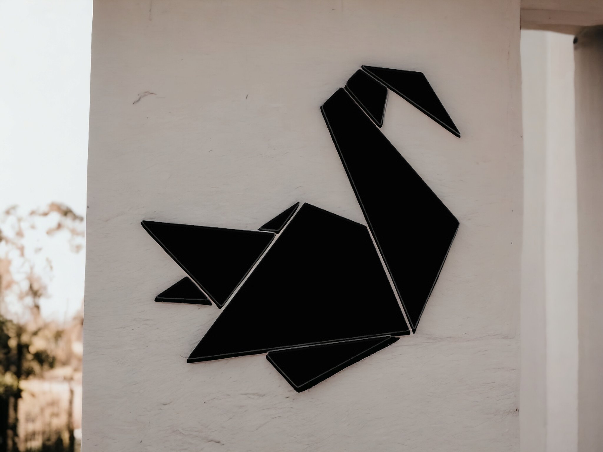 Thiên Nga Giấy Hình Học Từ Phim Vượt Ngục