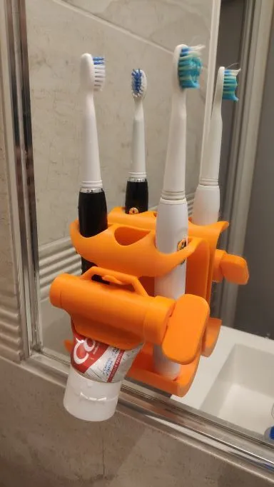 Dụng Cụ Nặn Kem Đánh Răng và Giá Đỡ Bàn Chải