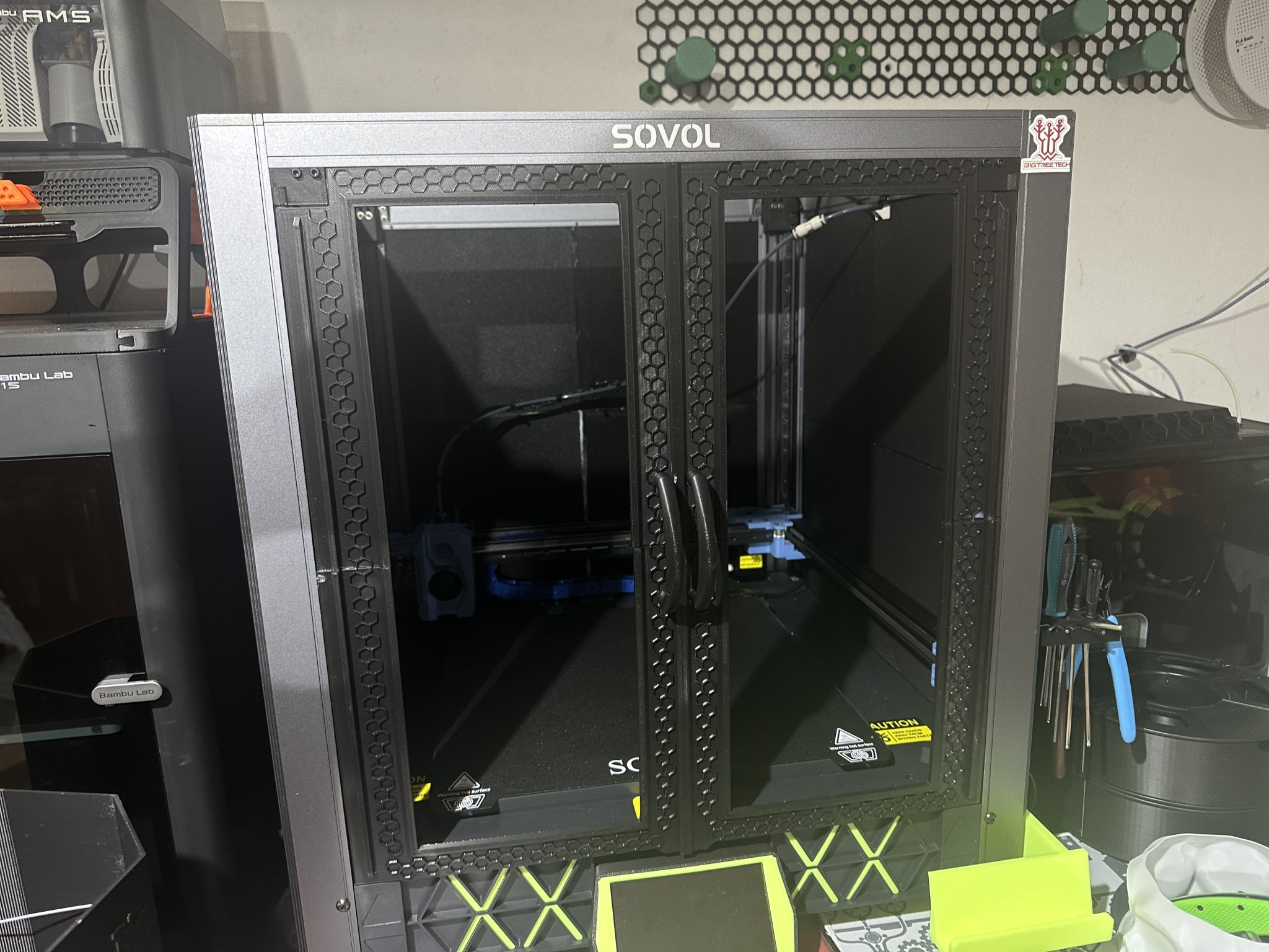 Vỏ Máy Sovol SV08 Kèm Tường Lưu Trữ Honeycomb