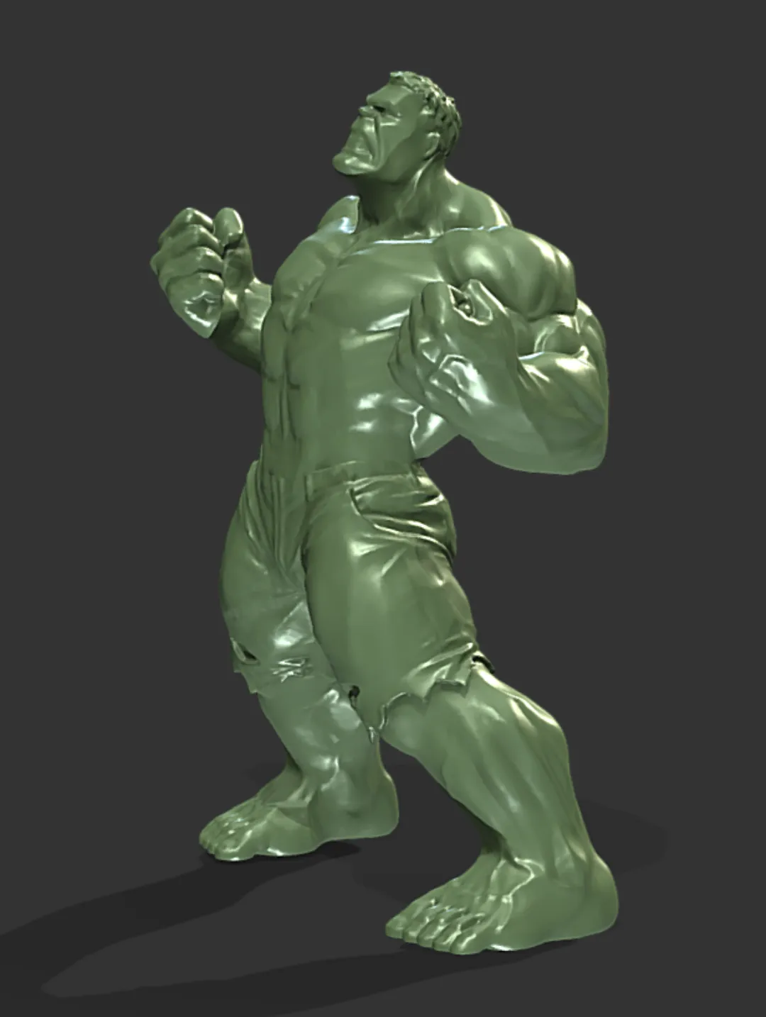 Mô hình Hulk STL