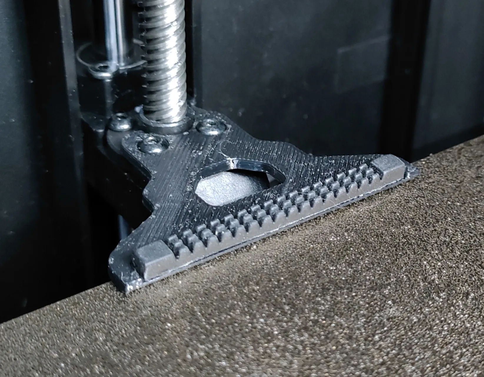 Chế Đế Giữ Cục Quét Vòi Phun Silicone Cho Creality K1C - Thay Khay In Dễ Dàng