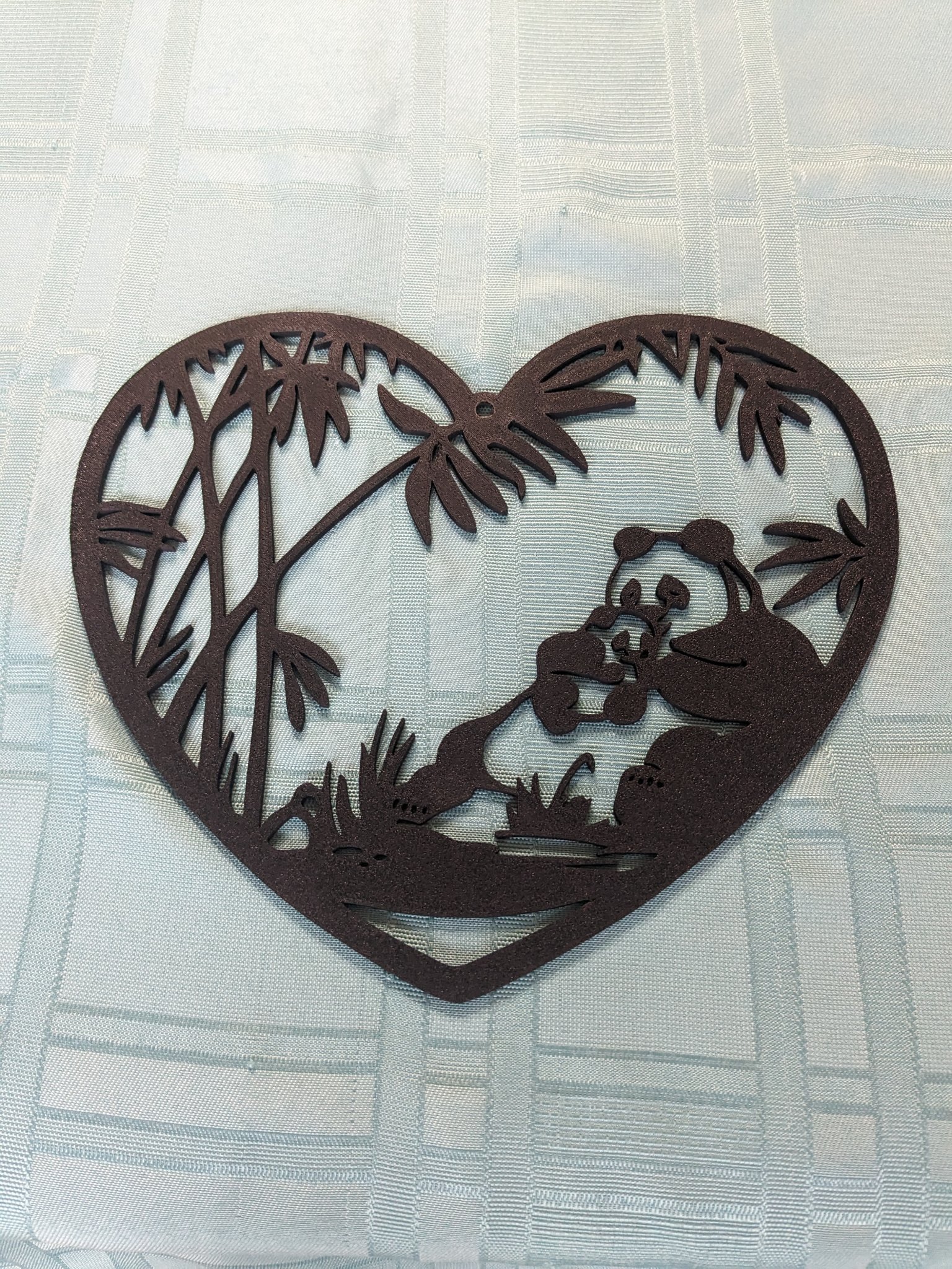 Tranh treo tường Gấu trúc trái tim (Cập nhật)