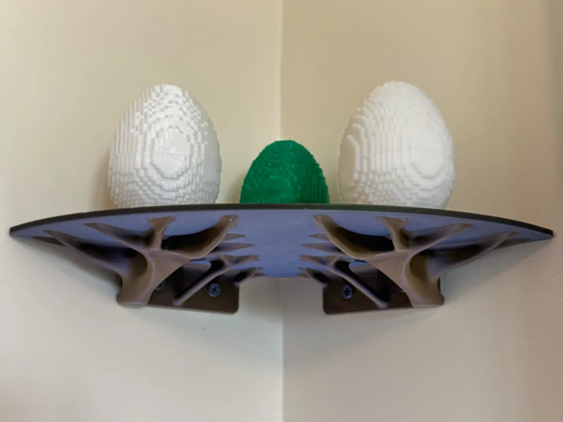 Rooted Shelf: Kệ Góc Vừa Vặn Cho Góc Tường Thực Tế