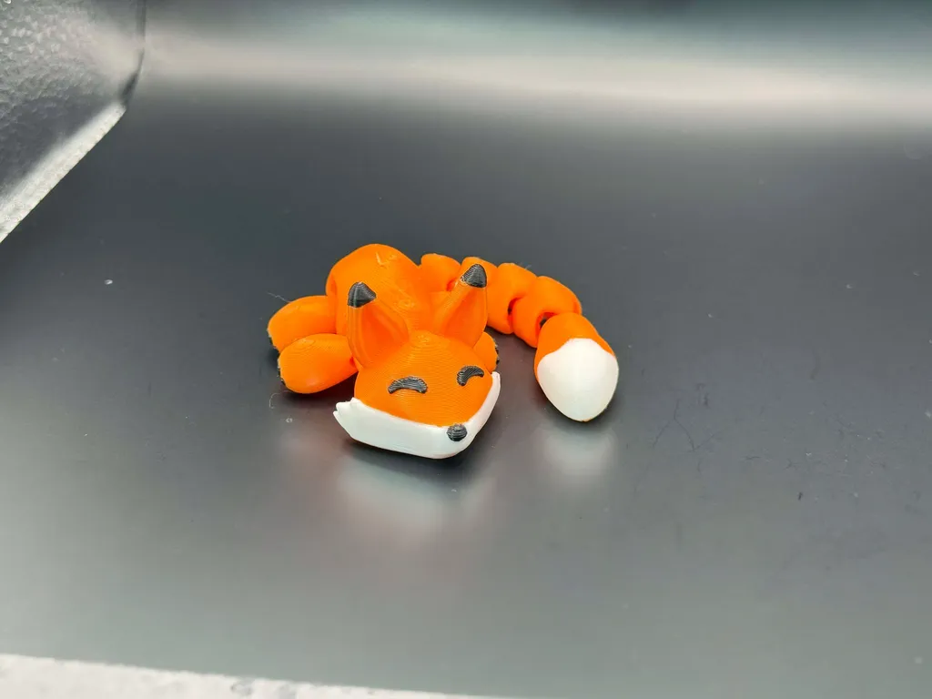 Cáo Kawaii Tí Hon Khớp Nối Dễ Thương (2 kiểu đuôi)