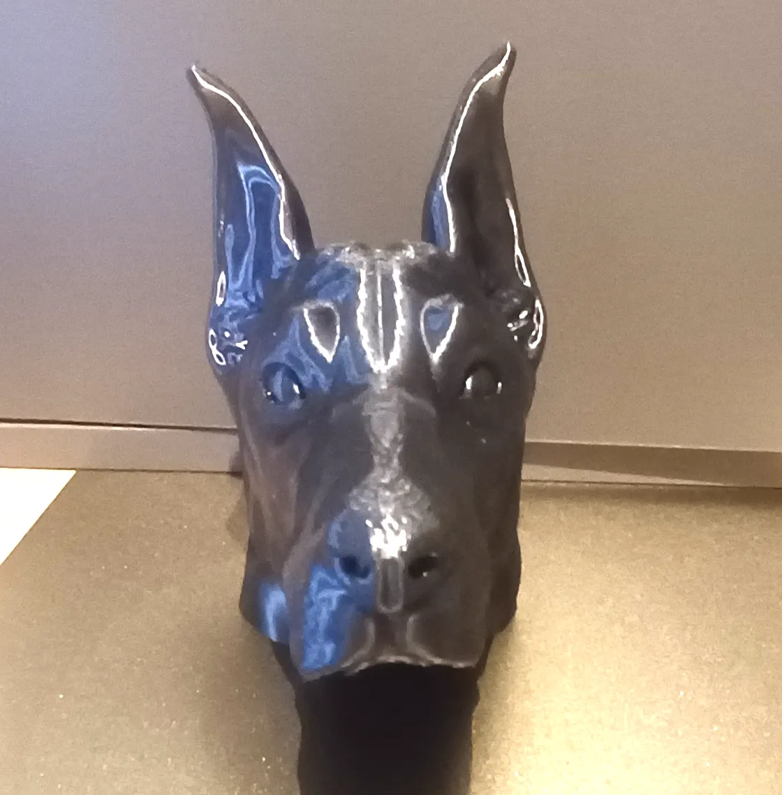 Ốp Càng Sau Xe Hình Dobermann - Bảo Vệ Khớp Nối Phong Cách