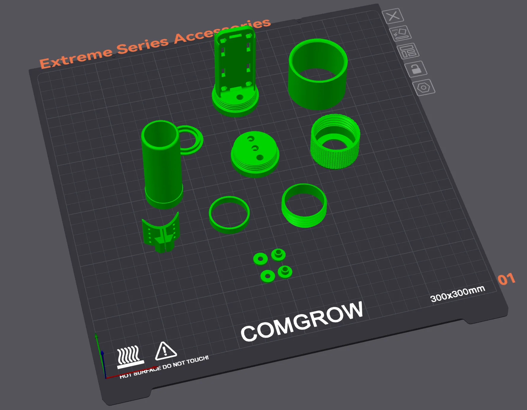 Phụ kiện cho Tên lửa Extreme Series BT60/29mm