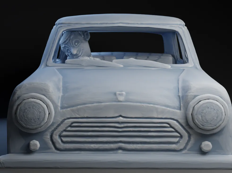 Ông Bean và Chiếc Mini Cooper của ông