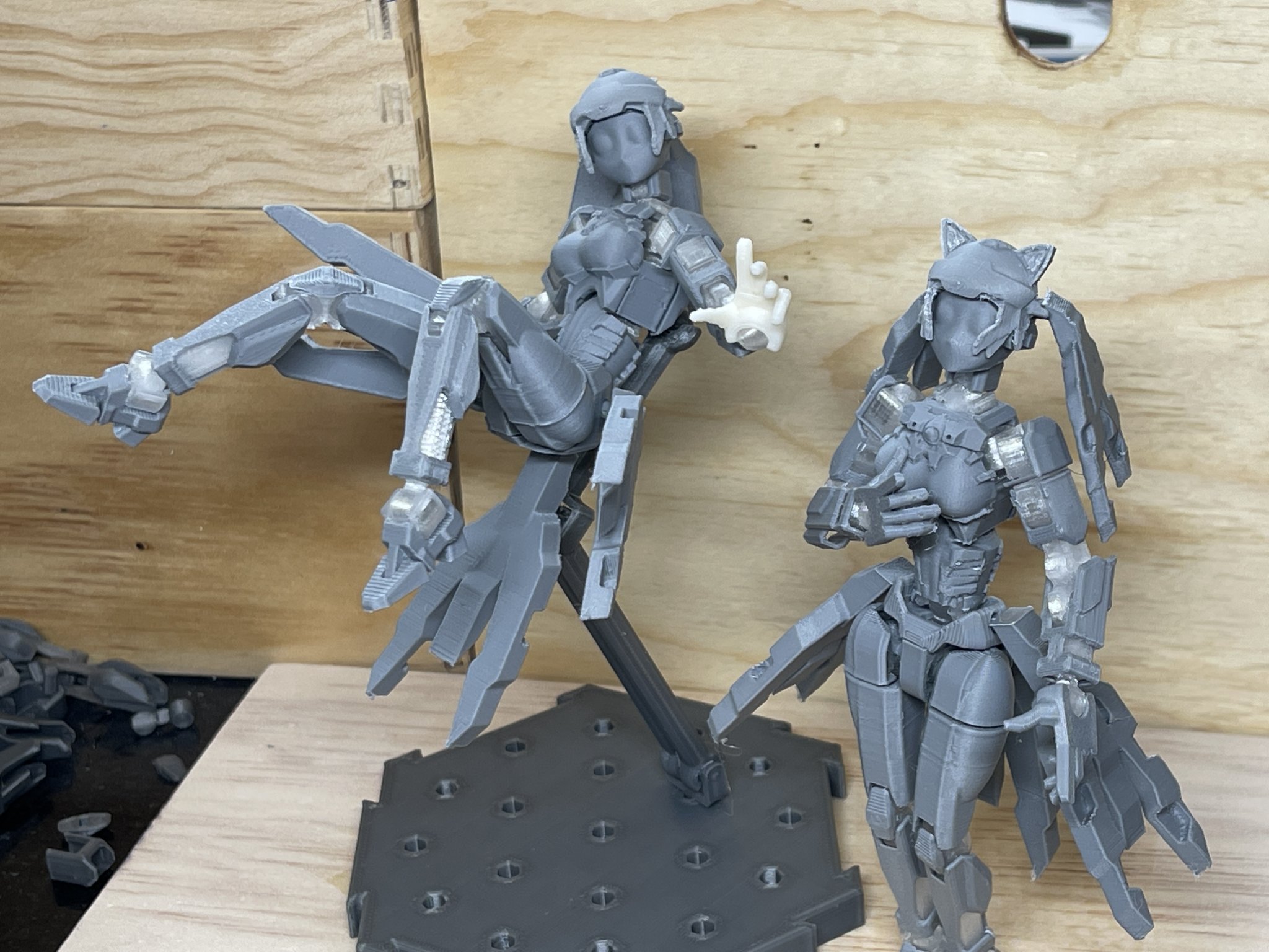 Sisters 13 Mô hình khớp nối in 3D (Biến thể Mecha girl của Dummy 13)