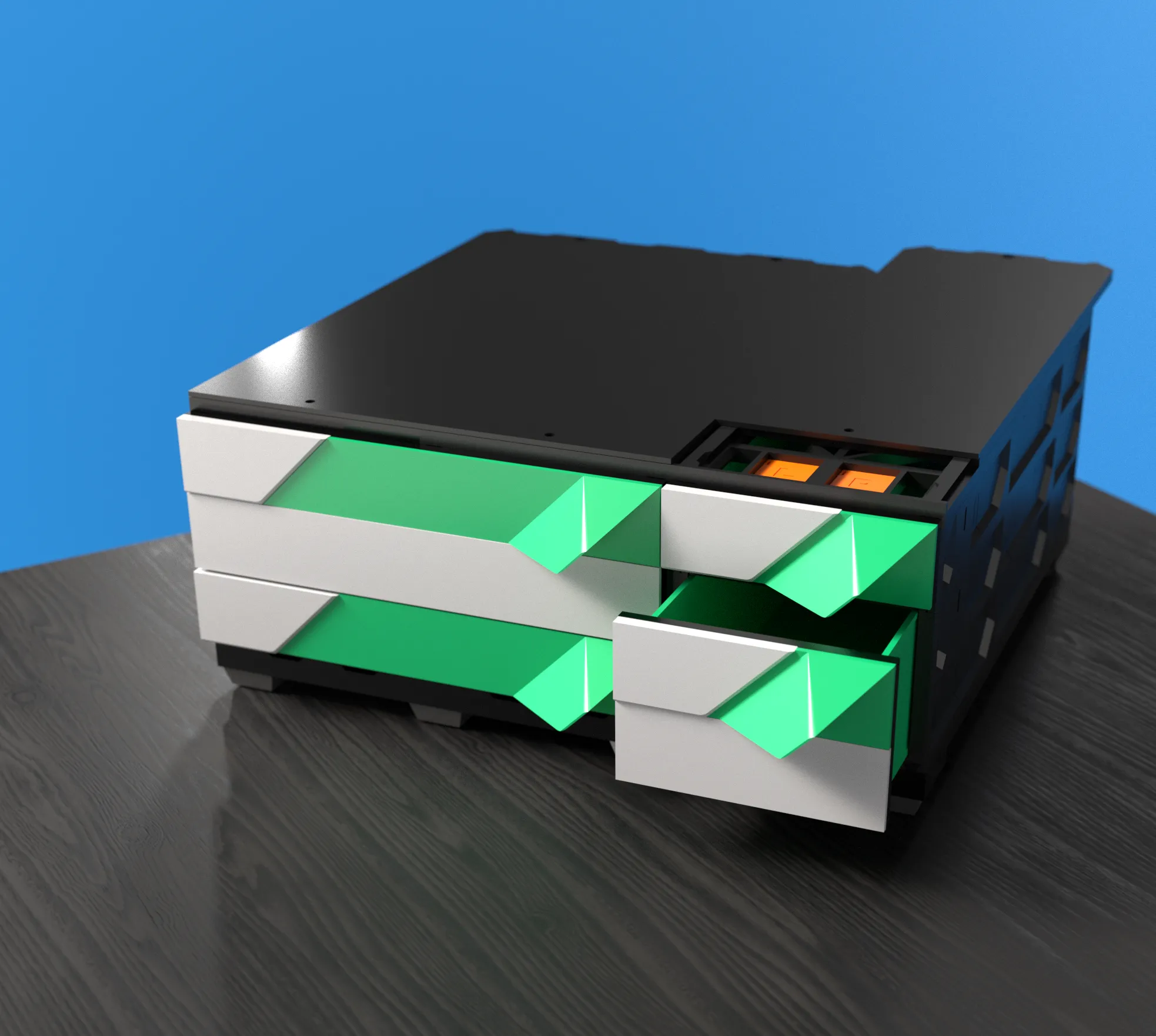 Ngăn kéo Decor GEN2 165-1W-2H