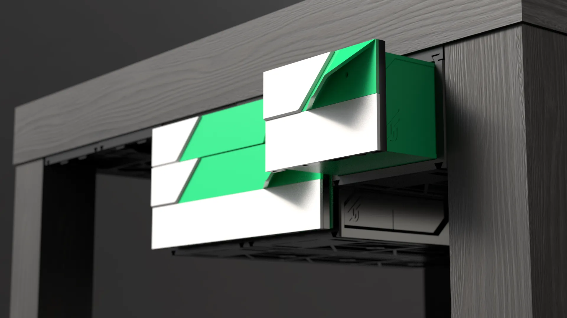 Ngăn kéo Decor GEN2 165-1W-2H