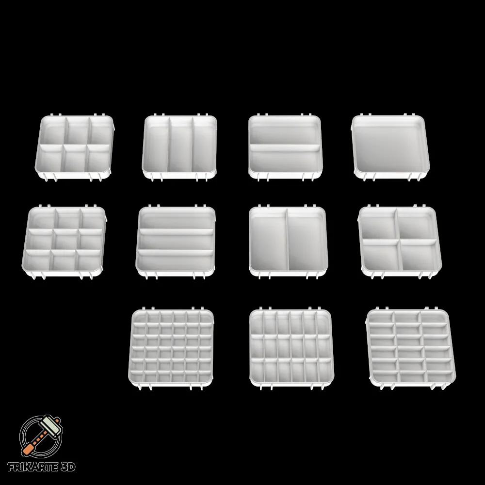 Bộ Đế Hộp Đựng Đồ Nghề Nhiều Ngăn