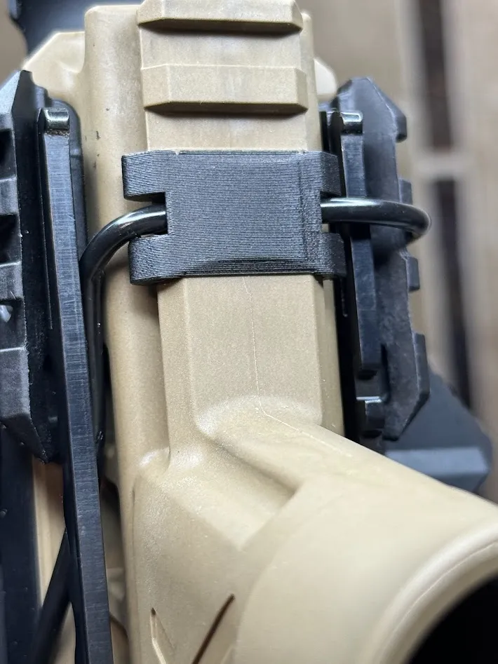 Hướng Dẫn Dây Cho Nắp Che Bụi Picatinny