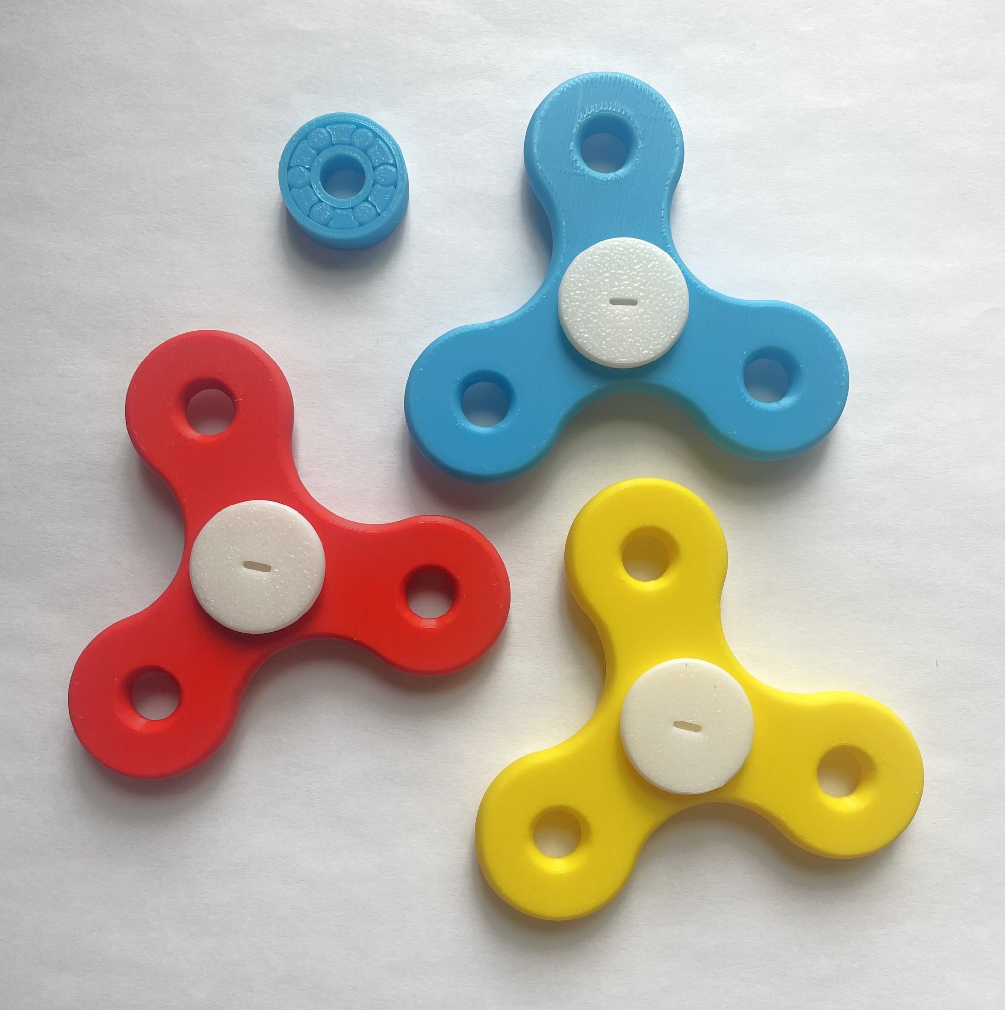 Con Quay Fidget Spinner In Liền Vòng Bi 608