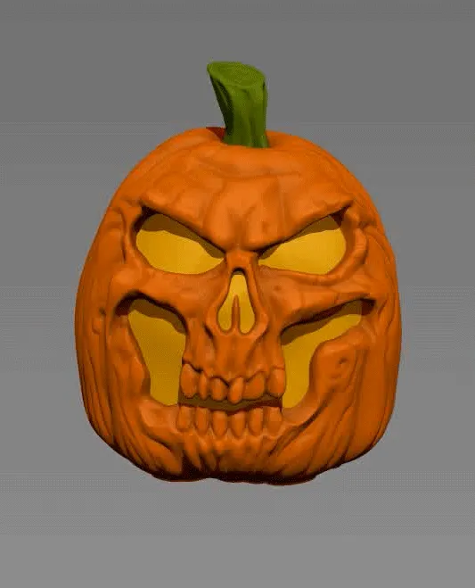 Mô hình quả bí ngô JackOlantern