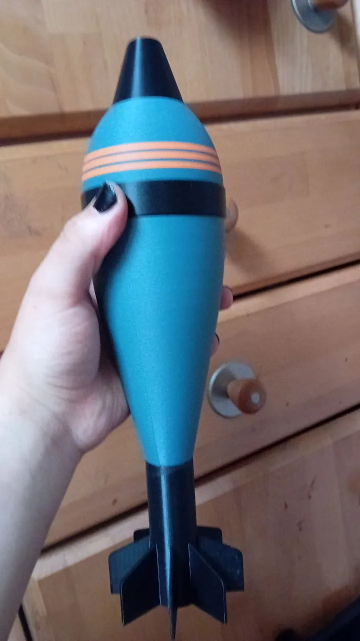 Mô Hình Vỏ Đạn Cối 80mm Kiểu Xô Viết