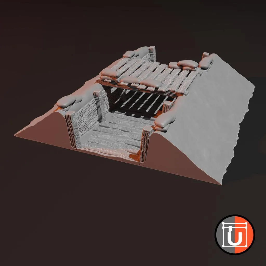 Địa hình chiến hào (Trench Terrain)