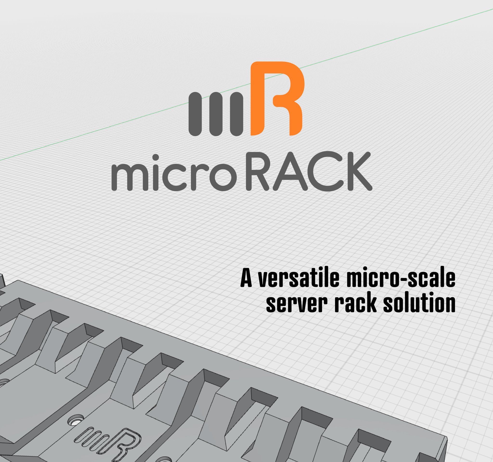 microRACK - Tủ rack máy chủ kích thước siêu nhỏ cho Homelab của bạn