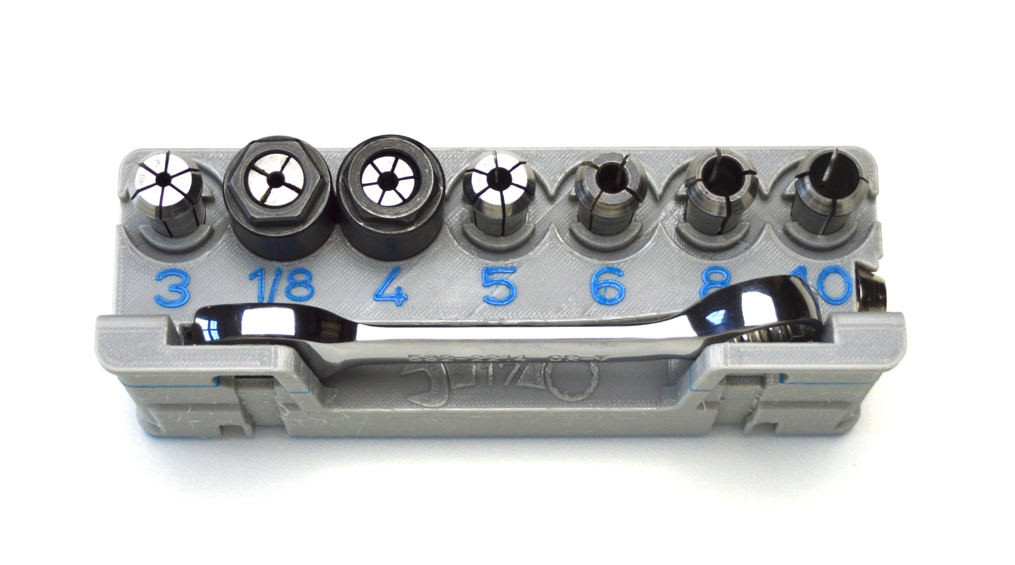 Chân giữ collet cho trục Kress, AMB, Isel, Mafell, Stepcraft - 401E (OZ8), DIN 6388A