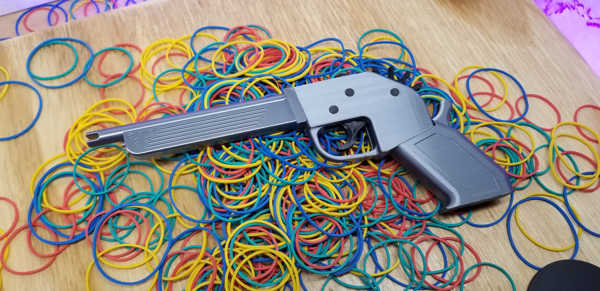 Súng Cao Su Bán Tự Động - In Toàn Bộ