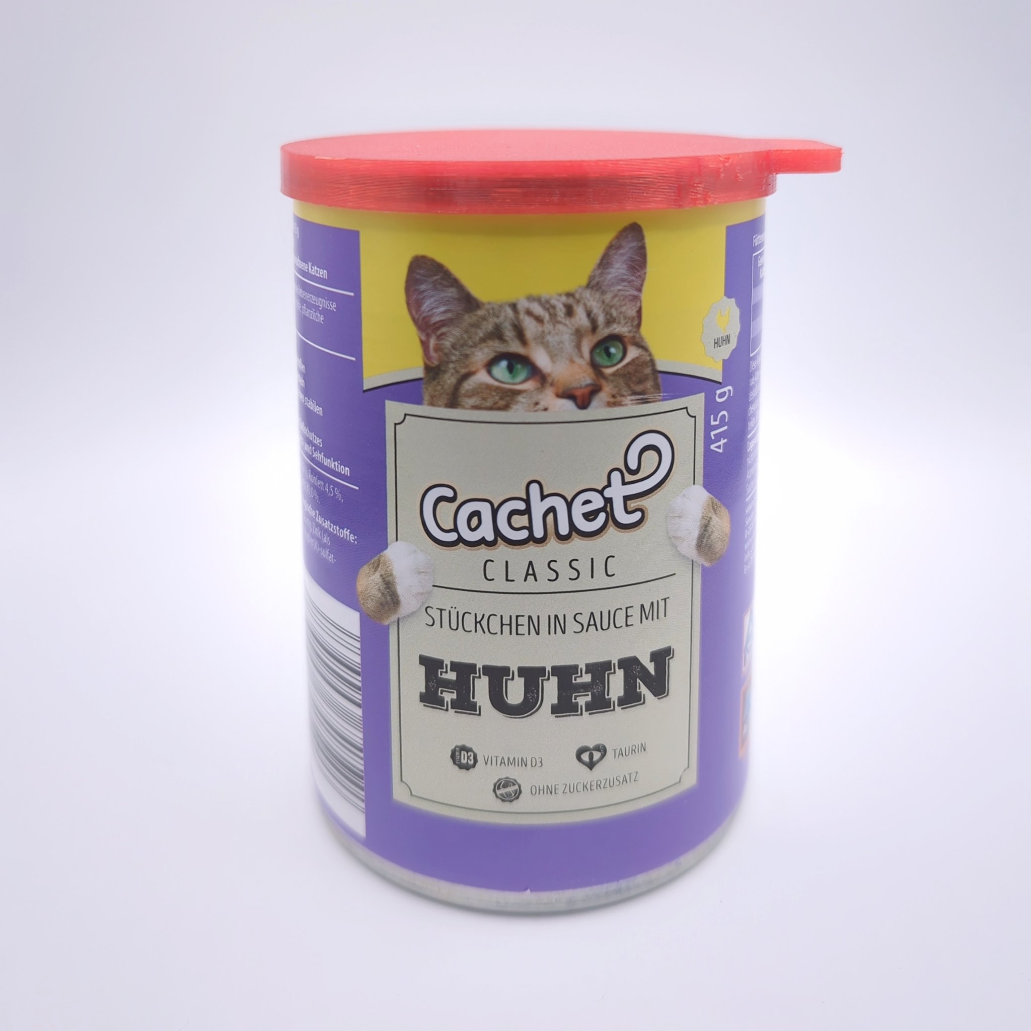 Nắp Lon Thức Ăn Cho Mèo