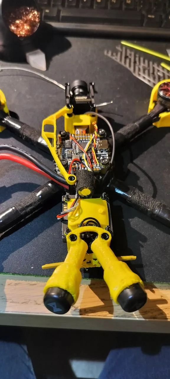 Khay giữ ELRS BetaFPV Nano RX cho frame 25x25