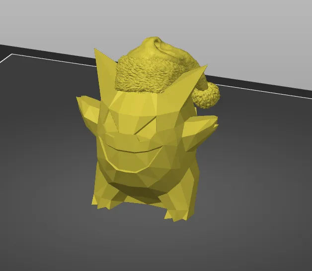 Đồ trang trí Gengar cho Giáng Sinh và năm mới