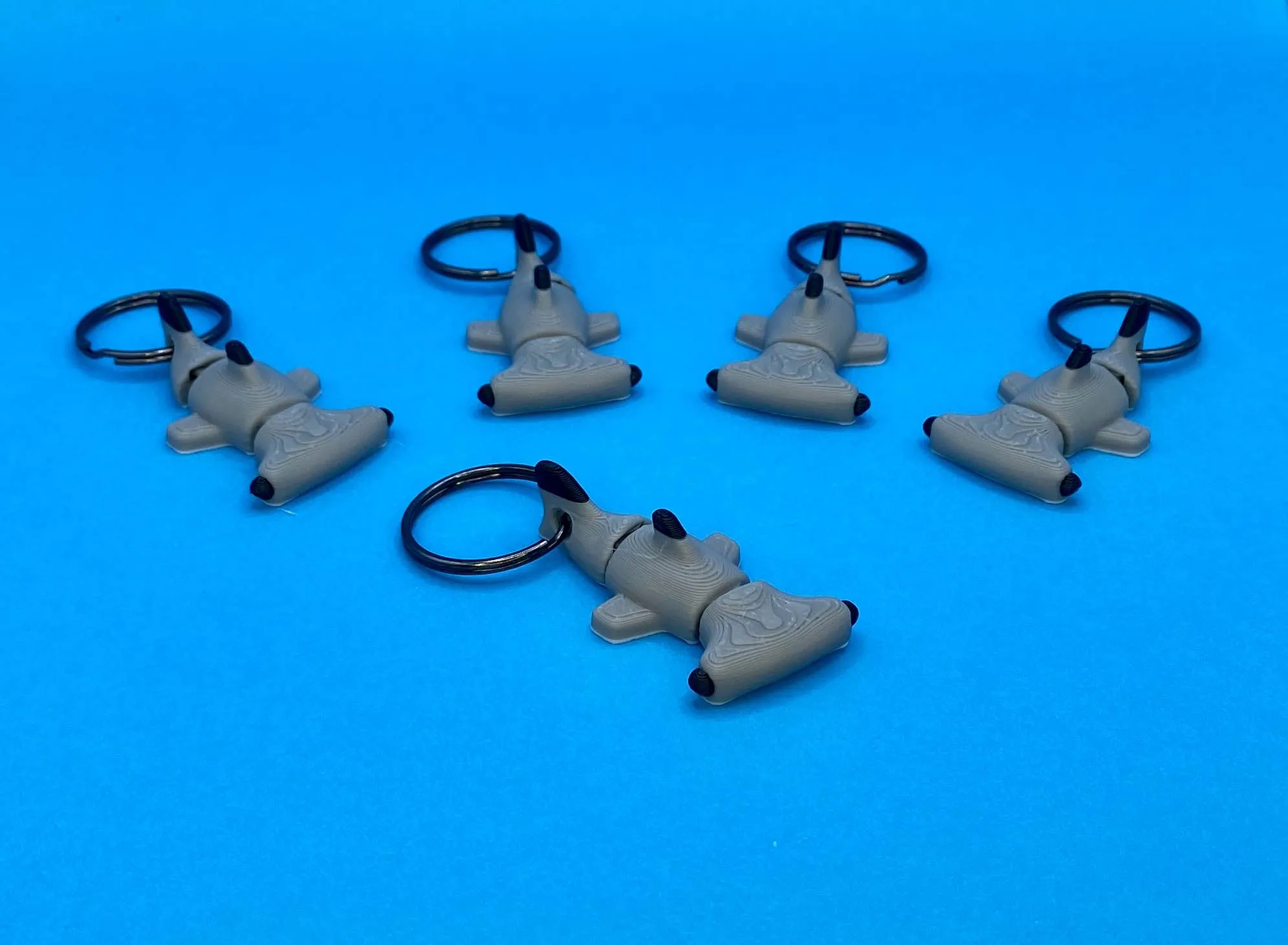 Móc Khóa Cá Mập Búa