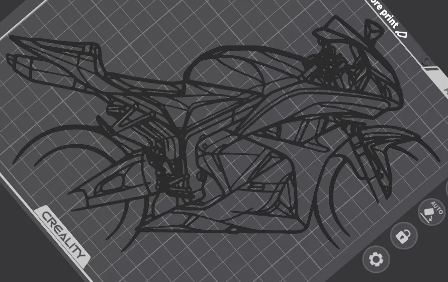 Tranh Treo Tường Honda CBR 600RR 2009