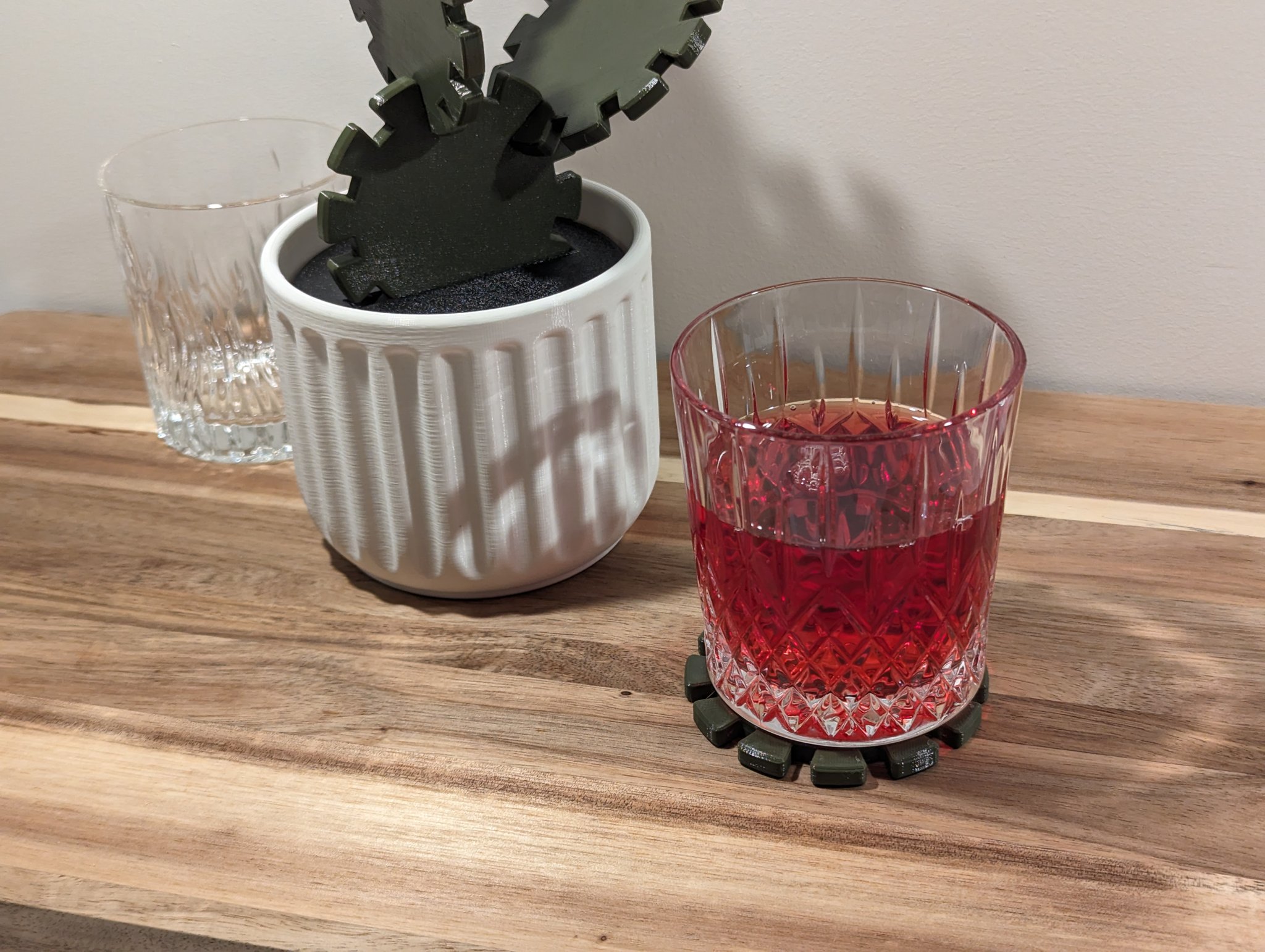 Bộ Đế Lót Ly Xương Rồng