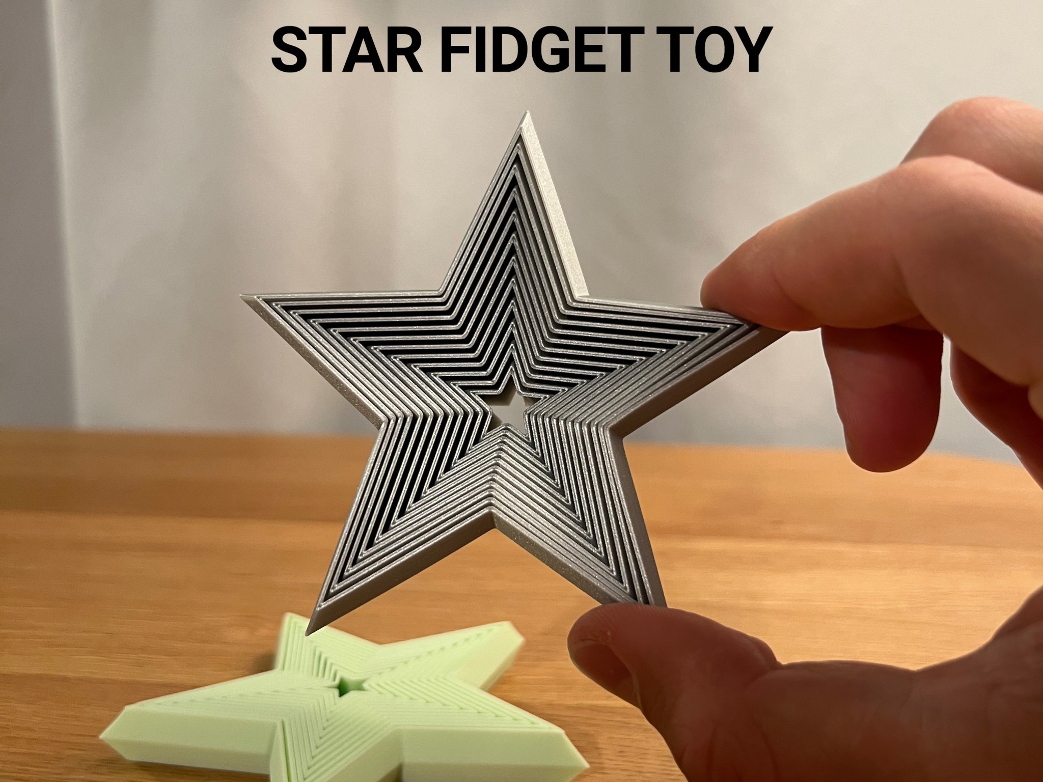 Đồ Chơi Fidget Hình Sao - 70mm