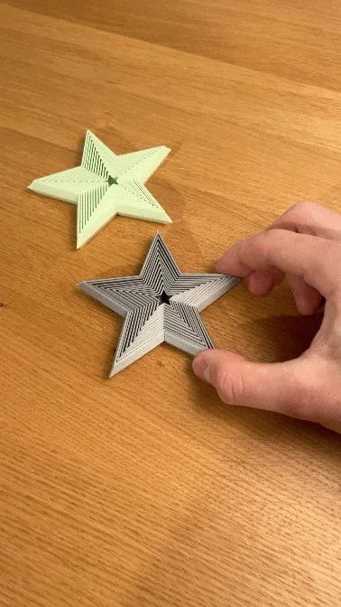 Đồ Chơi Fidget Hình Sao - 70mm