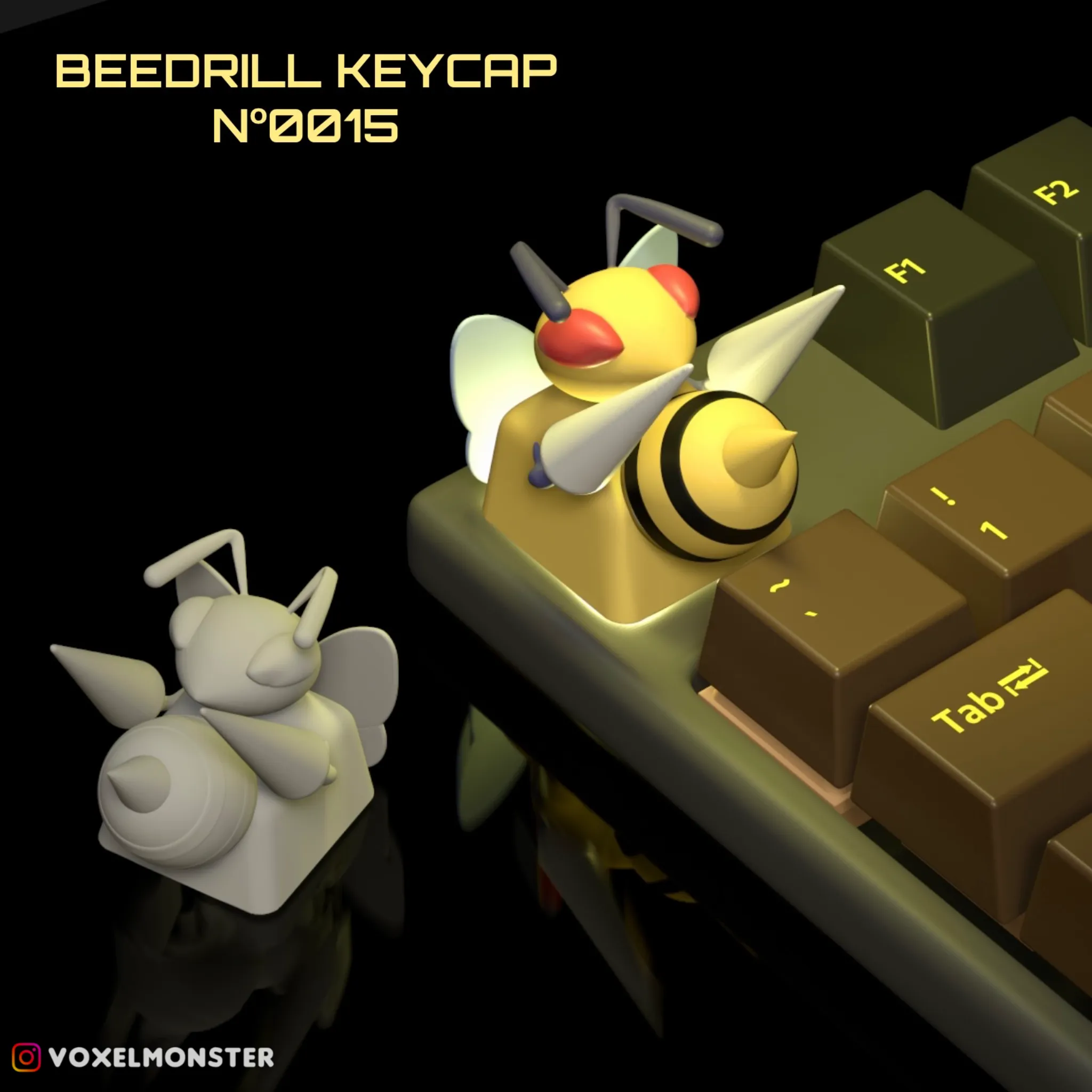 Keycap Beedrill Số 0015