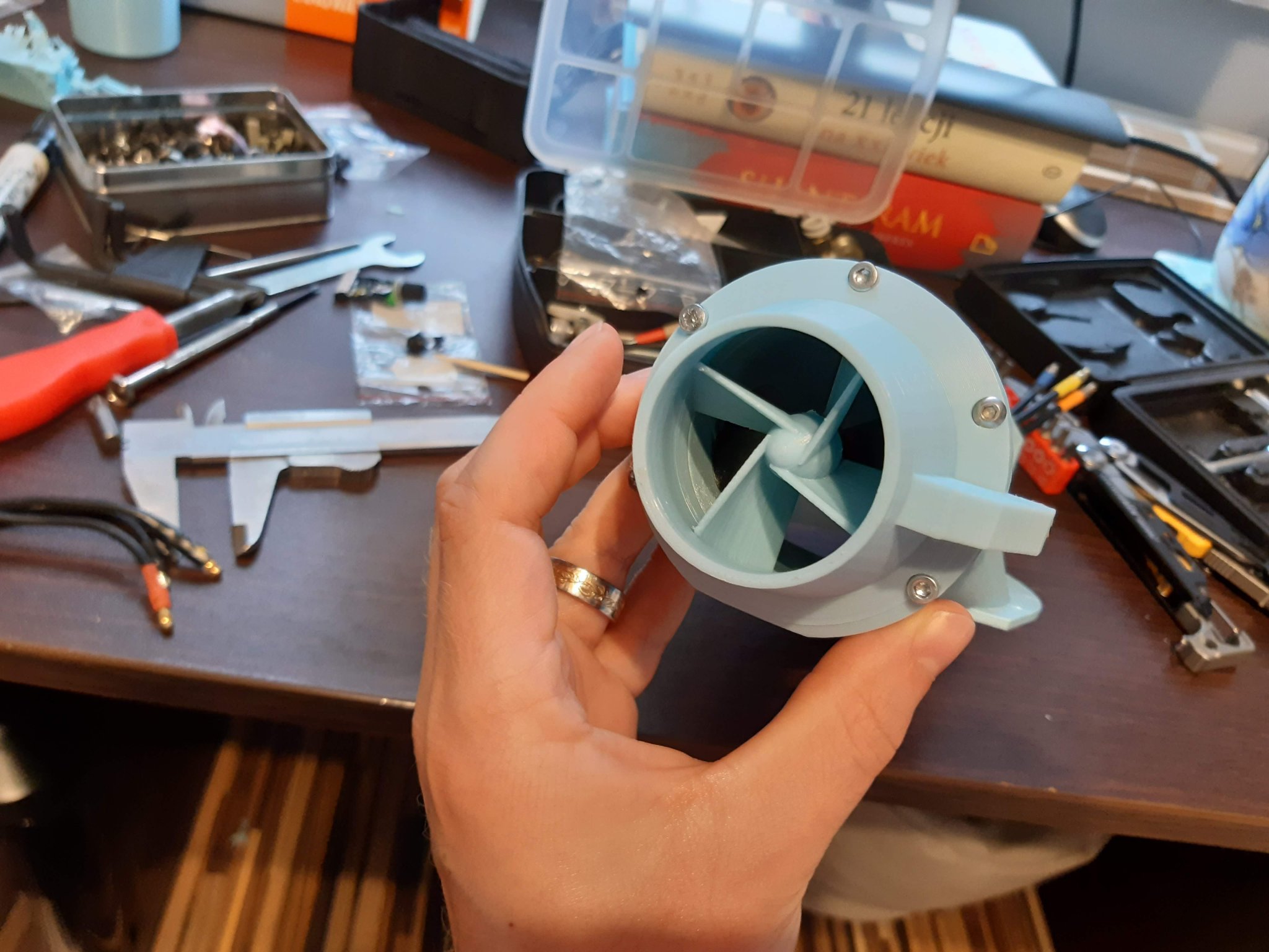 50 mm động cơ phản lực nước