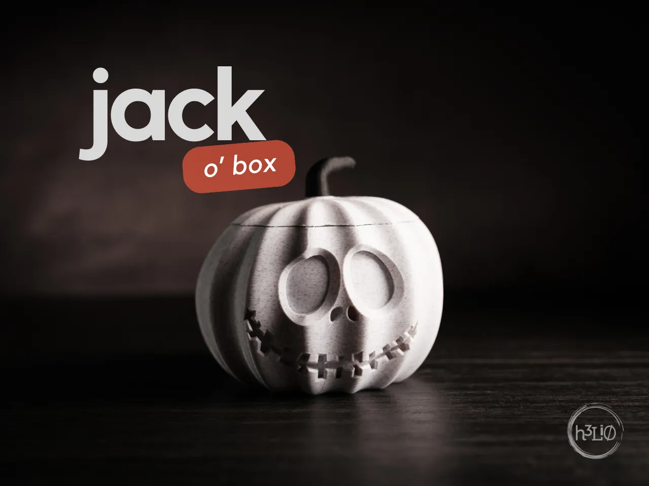 Hộp Jack o'box - Hộp Halloween có nắp và thân vặn