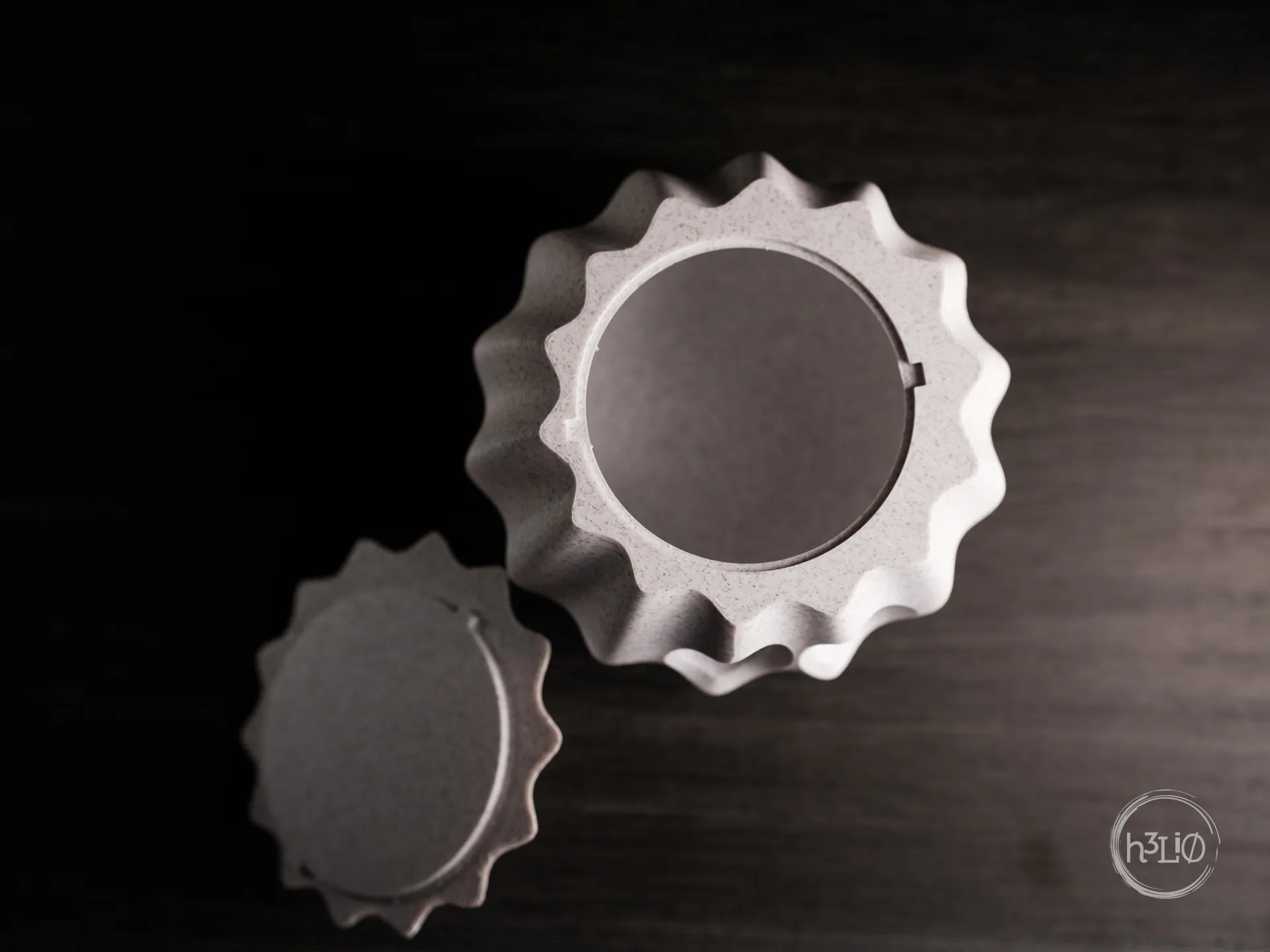 Hộp Jack o'box - Hộp Halloween có nắp và thân vặn