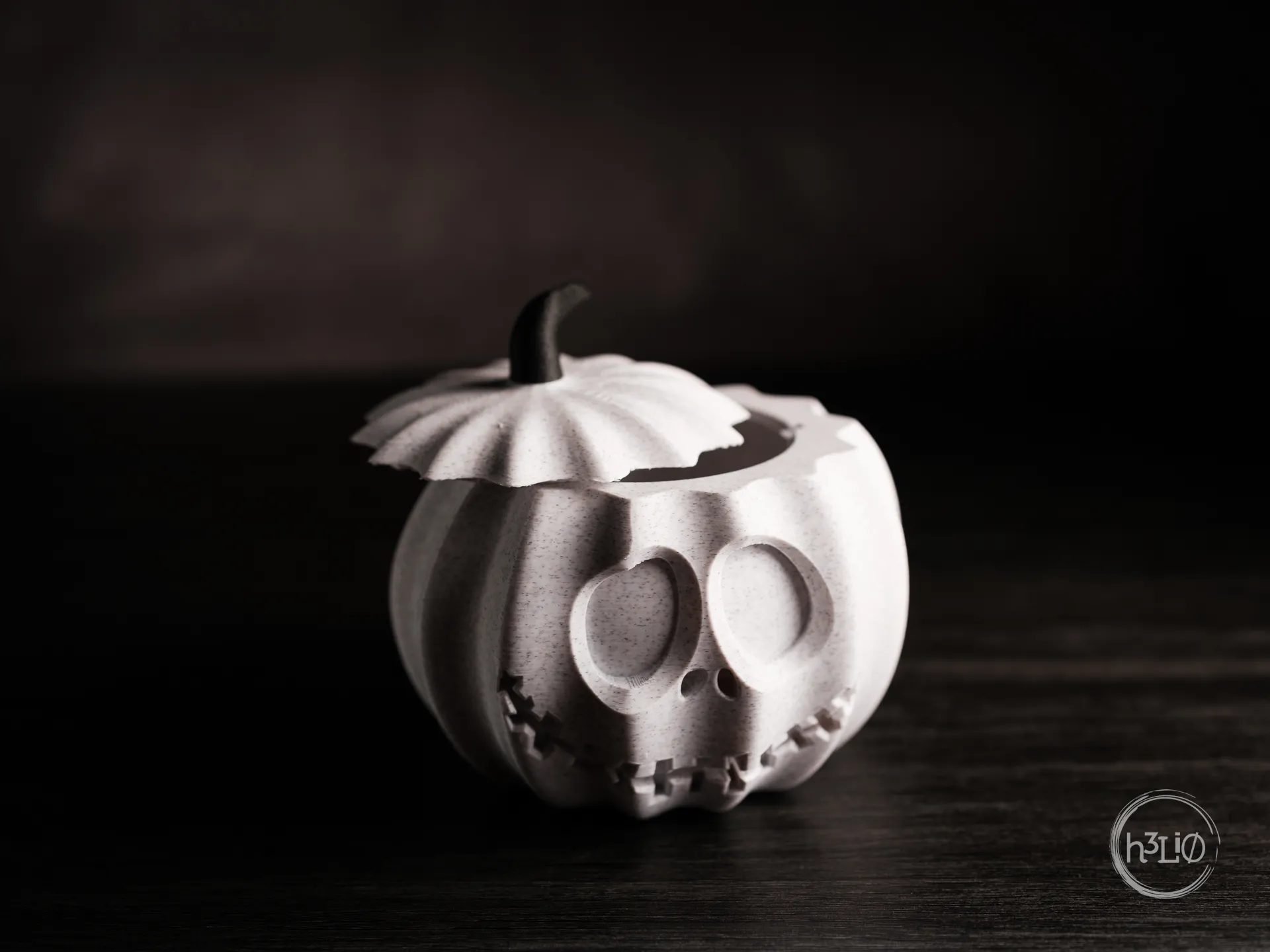 Hộp Jack o'box - Hộp Halloween có nắp và thân vặn