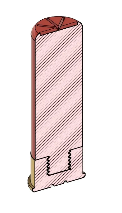 Vỏ đạn 12 Gauge Có Ren cho DeSteiner 1887