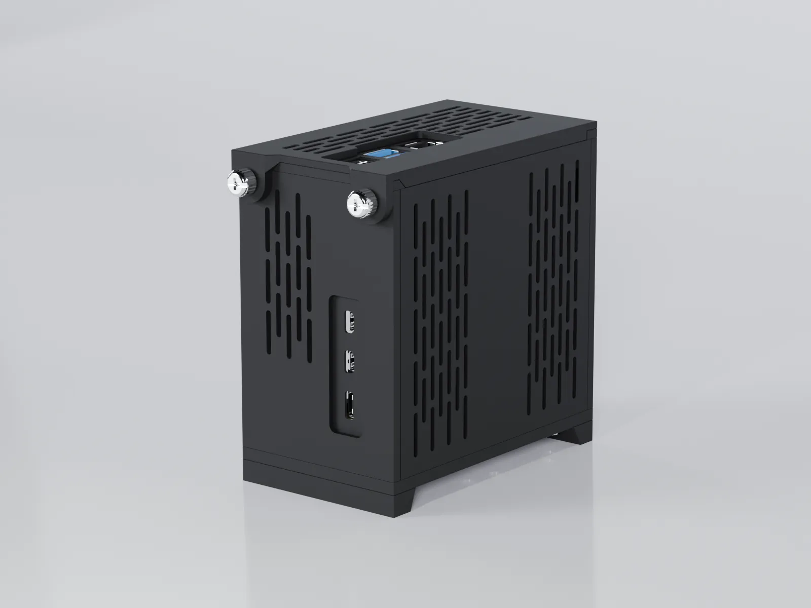 Vỏ PC Raspberry Pi 5, Tấm Mica, Hỗ Trợ NVME