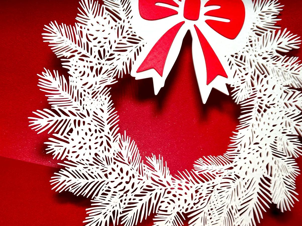 Mô hình Trang trí Giáng Sinh - Vòng Nguyệt Quế