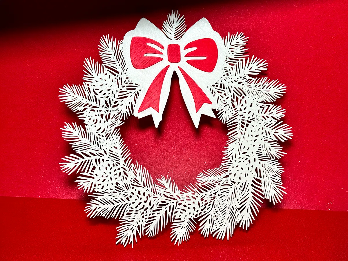 Mô hình Trang trí Giáng Sinh - Vòng Nguyệt Quế